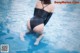 Coser@抱走莫子aa Vol.001: 黑色乳胶泳衣 (40 photos) P35 No.364886
