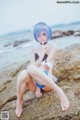 Coser @ 桜 桃 喵 Vol.036: 蕾姆 水 着 (48 photos) P46 No.81114e