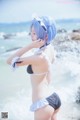 Coser @ 桜 桃 喵 Vol.036: 蕾姆 水 着 (48 photos) P22 No.2da585